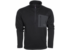 Taimen Polartec Thermal Pro Half Zip Sweater Black