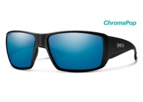 Okulary Polaryzacyjne Smith Optics Guide Choice Matte Black Polar Blue Mirror ChromaPop szklane