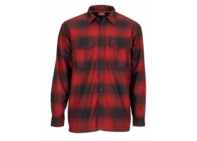 Koszula Simms ColdWeather Shirt Auburn Red Buffalo Blur Paid