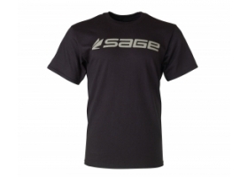 SAGE Logo Tee T-shirt czarny