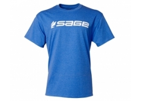 SAGE Logo Tee - Heather Blue