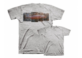Simms DeYoung Salmon T-shirt Grey Heather