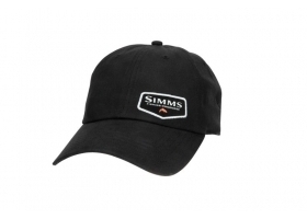 Simms Oil Cloth Cap Black