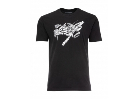 Simms Grim Reeler T-Shirt Black