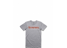 Simms Kid's Logo T-Shirt Dark Grey Heather 