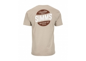 Simms Quality Built Pocket T-Shirt Khaki Heather