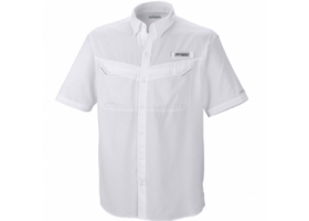 Columbia Low Drag Offshore SS Shirt White