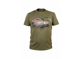T-Shirt Traper Art Grayling Olive
